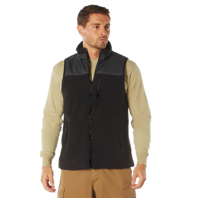 Rothco Spec Ops Tactical Fleece Vest Black S - Rothco
