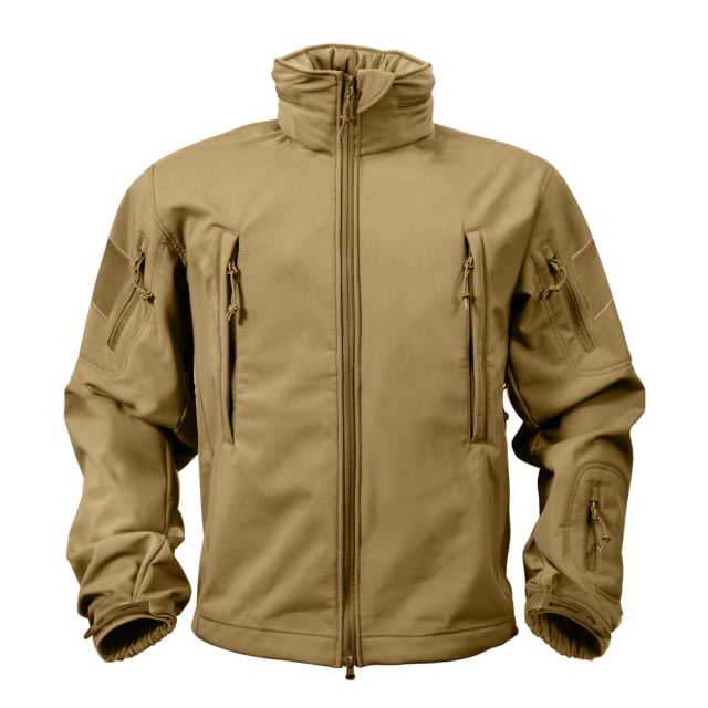 Open Box Dealer Demo Rothco Special Ops Soft Shell Jacket - Men's Coyote Brown 3XL teBrown-3XL