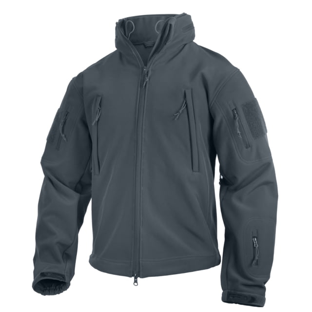 Rothco Special Ops Soft Shell Jacket - Men's Gun Metal Grey Medium etalGrey-M