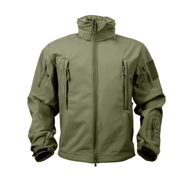 Open Box Dealer Demo Rothco Special Ops Soft Shell Jacket - Men's Olive Drab 4XL eDrab-4XL