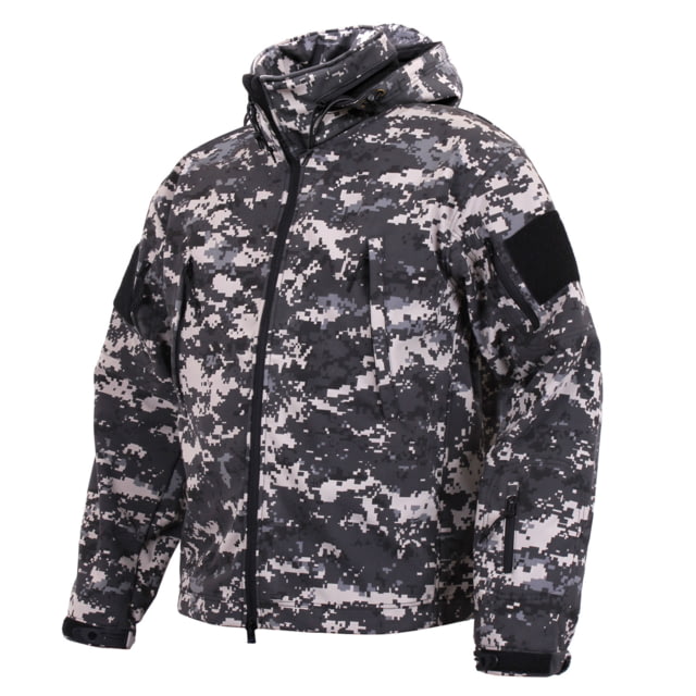 Rothco Special Ops Soft Shell Jacket - Men's Subdued Urban Digital Camo 2XL SubduedUrbanDigitalCamo-2XL