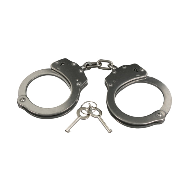 Rothco Stainless Steel Handcuffs Silver Silver - Rothco