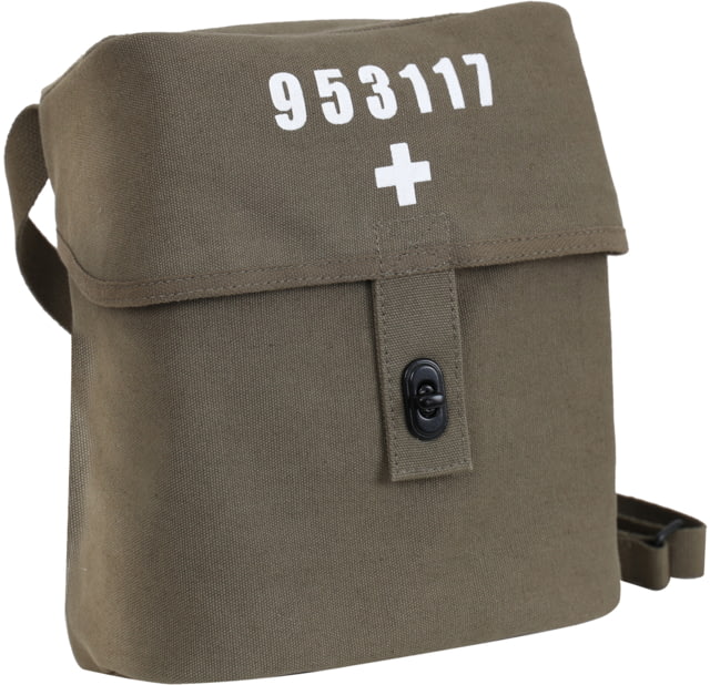Rothco Swiss Military Canvas Shoulder Bag Coyote Brown - Rothco