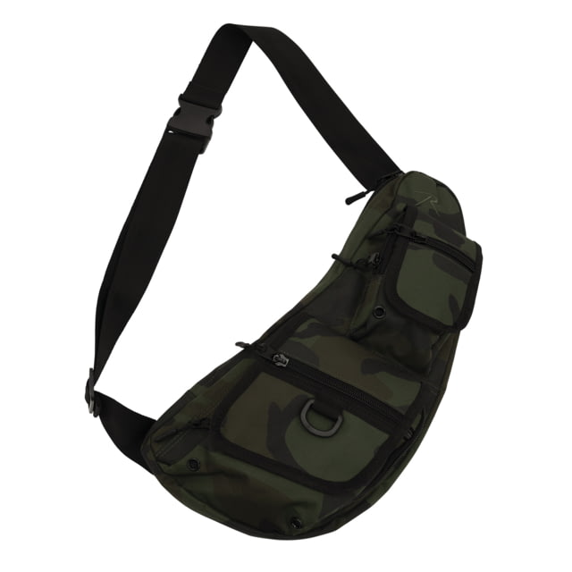 Rothco Tactical Crossbody Bag - Men's Midnight Woodland Camo - Rothco