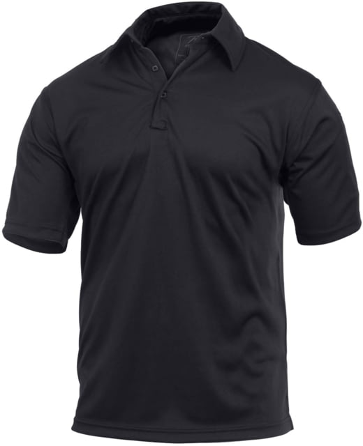 Rothco Tactical Performance Polo Shirt - Men's Black 4XL Black-4XL