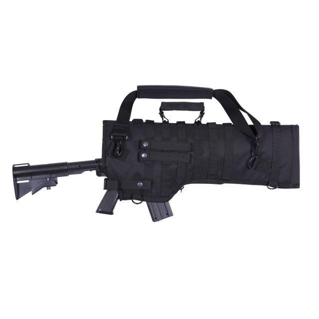 Rothco Tactical Rifle Scabbard Black Black - Rothco