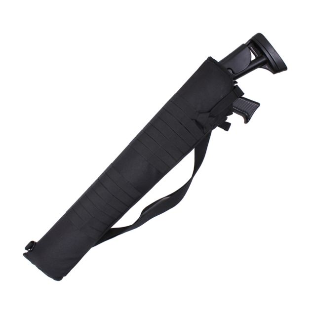 Rothco Tactical Shotgun Scabbard Black Black - Rothco