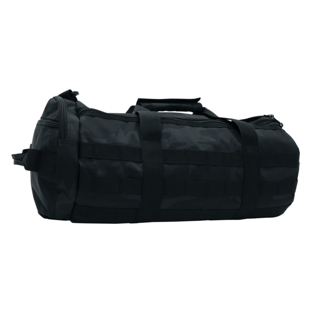 Rothco Tactical Traveler Duffle Bag Midnight Black Camo 24 in - Rothco