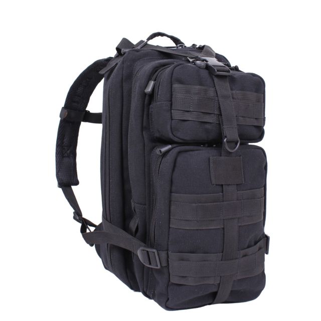 Rothco Tacticanvas Go Pack Black Black - Rothco