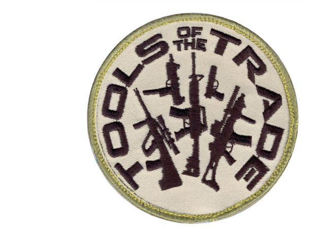Rothco Tools Of The Trade Morale Patch Black Black - Rothco