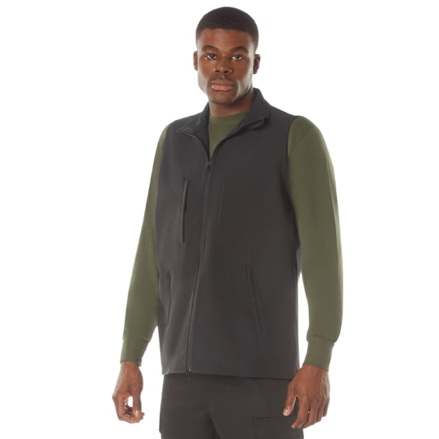 Rothco Rothco V2 Concealed Carry Soft Shell Vest - Men's Black Small - $68.99 at Optics Planet