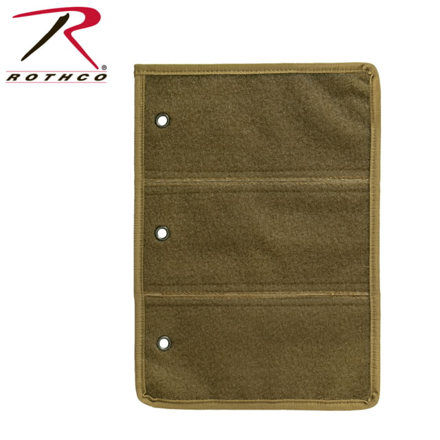 Rothco Morale Patch Book Page Coyote Brown - Rothco