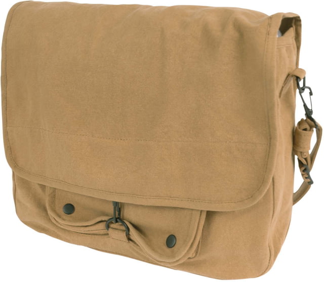 Rothco Vintage Canvas Paratrooper Bag Coyote Brown - Rothco