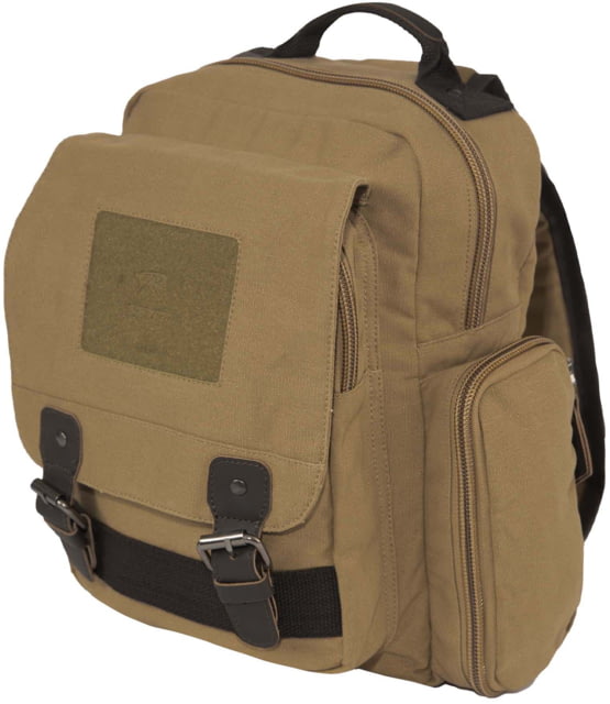Rothco Vintage Canvas Sling Backpack Coyote Brown - Rothco