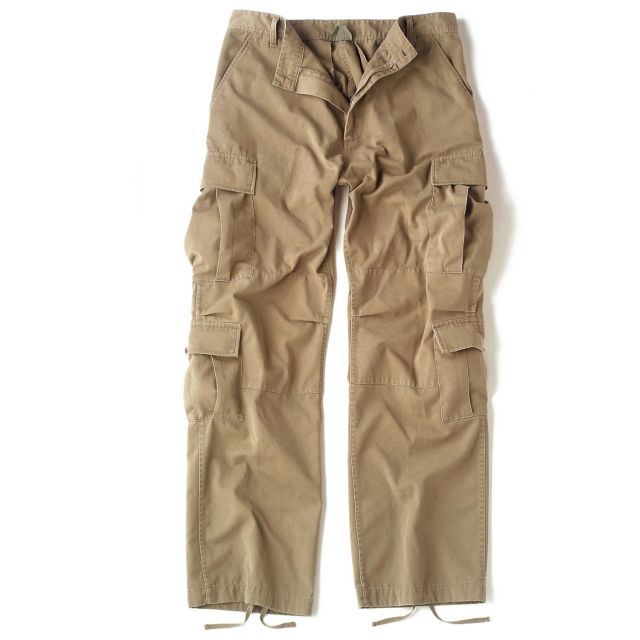 Rothco Rothco Vintage Paratrooper Fatigue Pants - Mens Khaki 3XL Khaki-3XL - $59.99 at Optics Planet