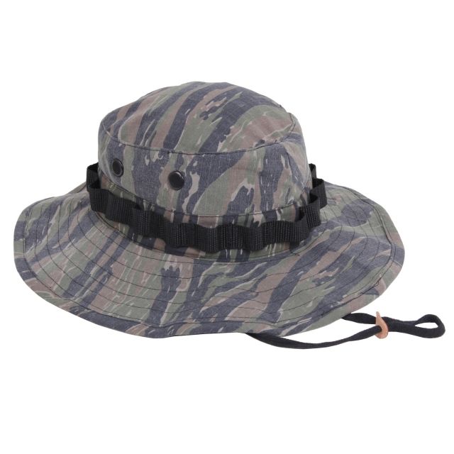 Rothco Rothco Vintage Vietnam Style Boonie Hat Tiger Stripe Camo 7 3/4 rStripeCamo-734 - $22.99 at Optics Planet
