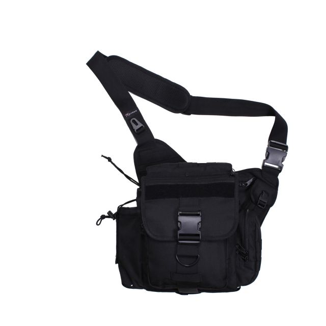Rothco XL Advanced Tactical Shoulder Bag Black k - Rothco