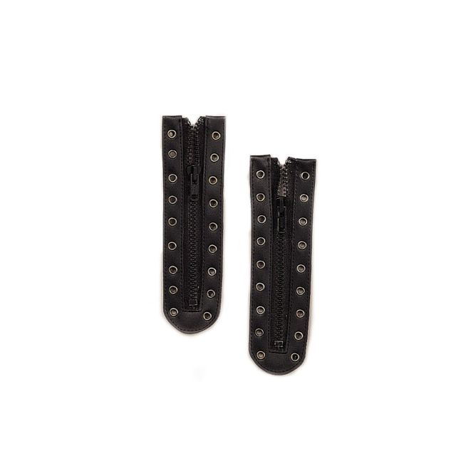 Rothco Zipper Boot Laces Black Black