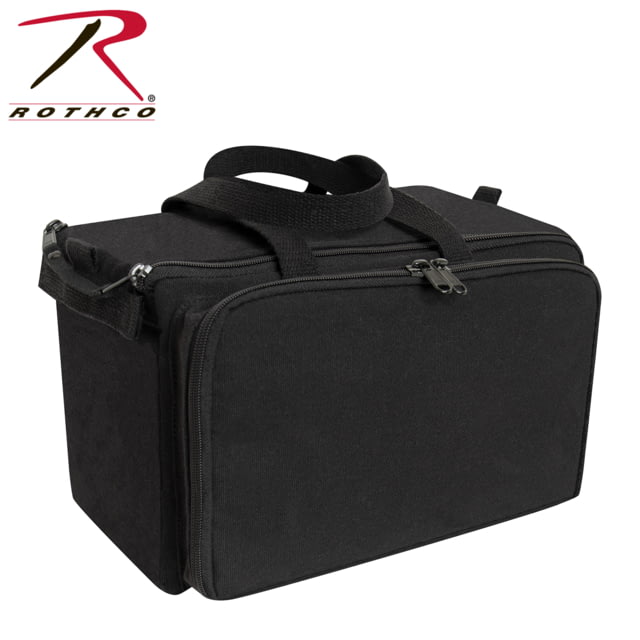 Rothco Canvas Tactical Shooting Range Bag Black - Rothco