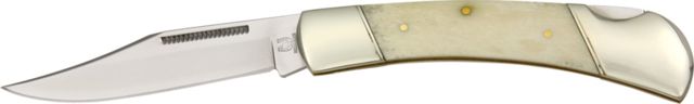 Rough Rider Folding Hunter Knife SS clip blade Smooth bone handle - Rough Rider