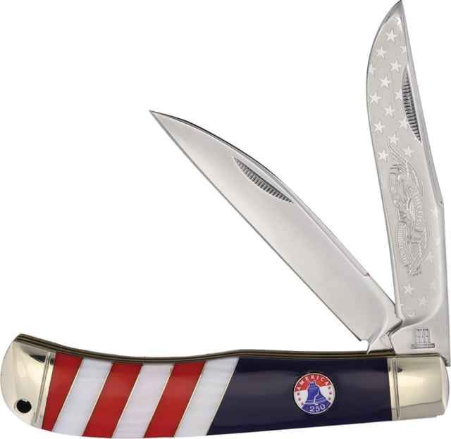 Rough Rider Jumbo Trapper 250 USA Annv RR2734 - Rough Rider Knives