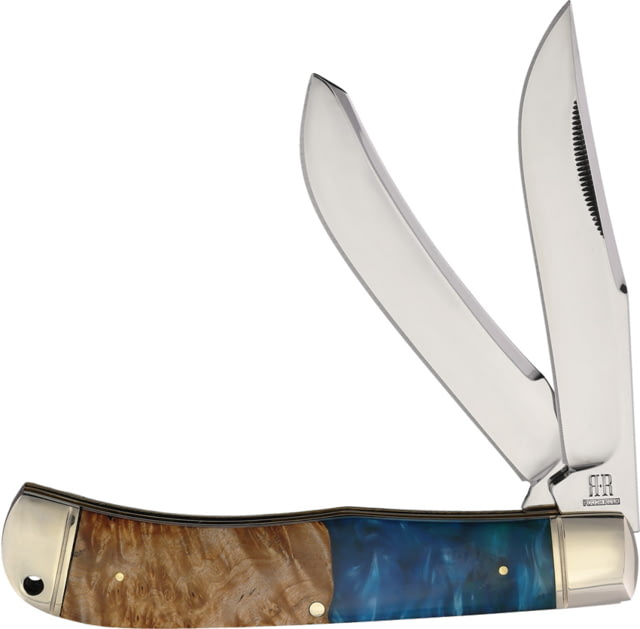 Rough Rider Jumbo Trapper Pandora Swirl RR2651 - Rough Rider Knives