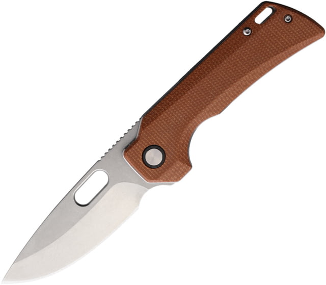 Rough Rider Linerlock Brown Micarta RR2706 - Rough Rider