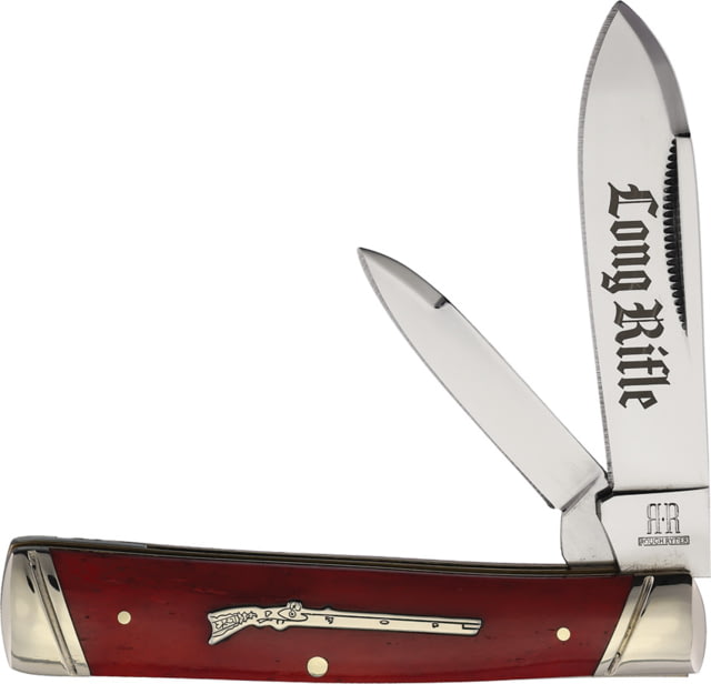 Rough Rider Long Rifle Gunstock Red RR2621 - Rough Rider Knives