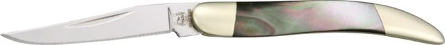 Rough Rider Mini Toothpick 440 SS long clip blade Black pearl handle - Rough Rider