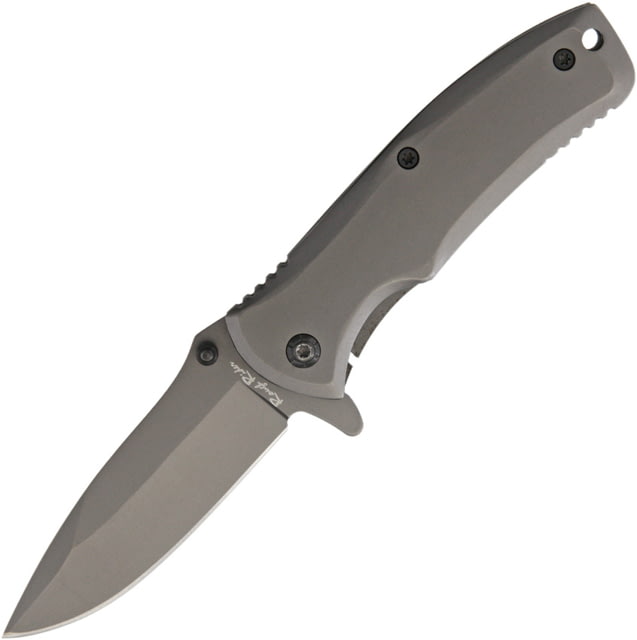 Rough Rider Ti Coated Framelock Folding Knife2.5inStainless SteelGray TiNiGray TiNiStainless Handle - Rough Rider