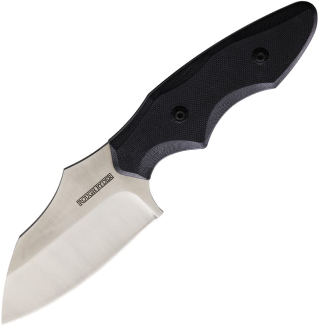 Rough Ryder Fixed Blade Black G10 Knife 3.5" satin finish stainless blade Black G10 handle RR2194 / BZ011419 - Rough Ryder