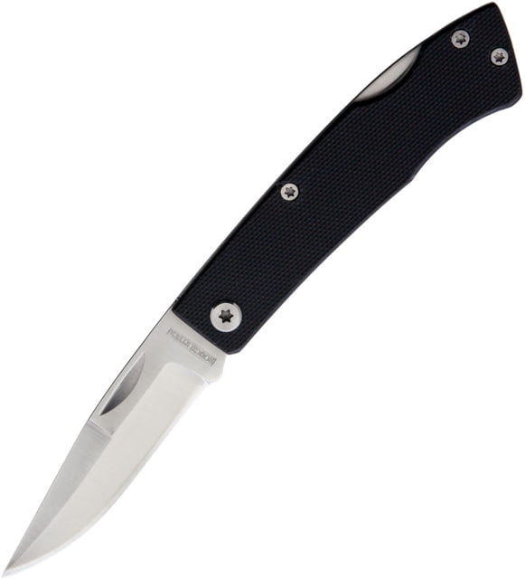Rough Rider G10 Lockback Folding Knife 2.5" satin finish stainless blade Black G10 handle RR2178 / TR6220