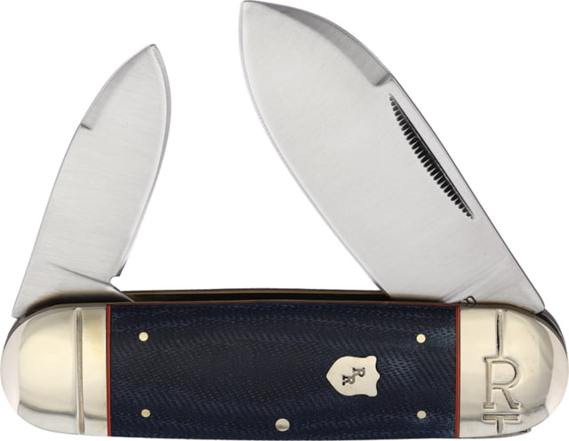 Rough Ryder Large Toenail Folding Knife Denim micarta - Rough Rider