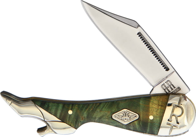 Rough Ryder Leg Knife Artisan Wood - Rough Ryder