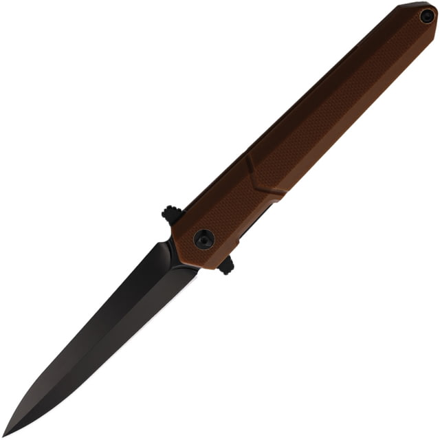 Rough Ryder Linerlock Brown RR2518 2.88 in Folding Knife Brown G10 - Rough Rider