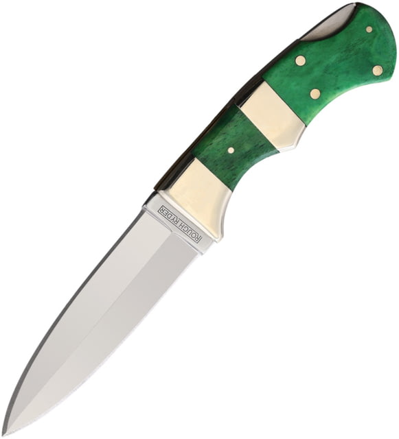 Rough Rider Push Dagger Lockback Green - Rough Rider Knives