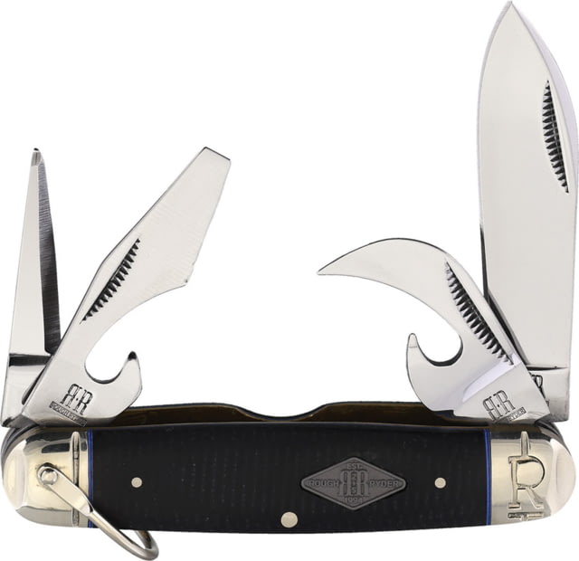 Rough Ryder Scout Micarta Folding Knife Black micarta KB416R - Rough Rider