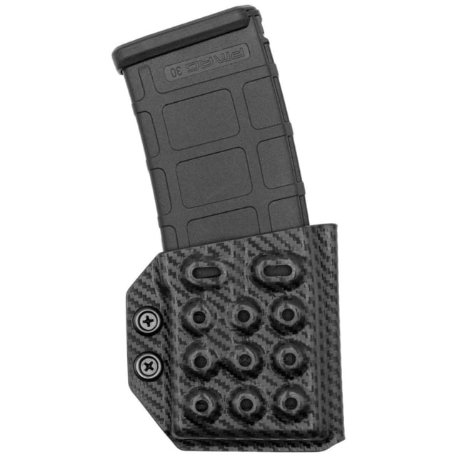 Rounded A/R Magazine Holster Ambidextrous Carbon Fiber - Rounded