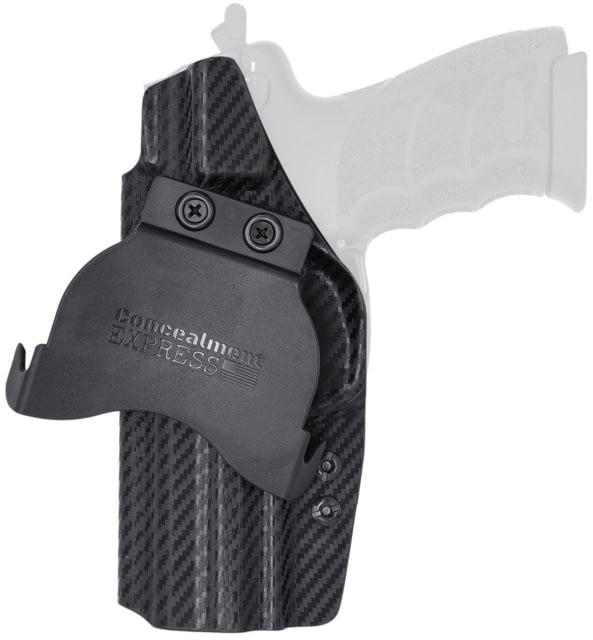 Rounded H&K VP9SK Right Hand Carbon Fiber - Rounded