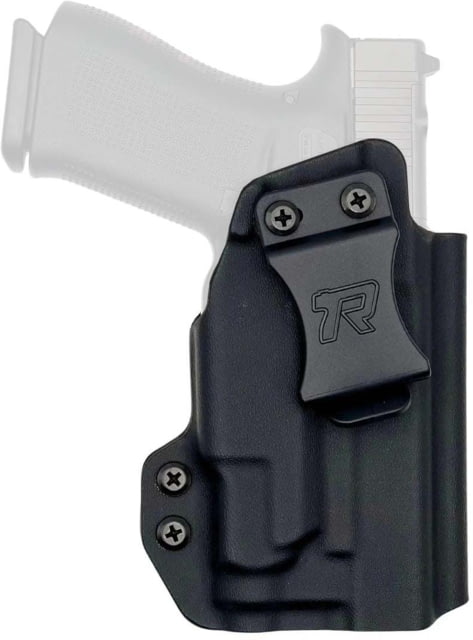 Rounded IWB Kydex Holster for Glock 43X Olight Valkyrie PL Mini 3 Right Hand Black - Rounded