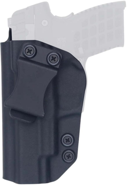 Rounded IWB Kydex Holster for Kel-Tec P15 Left Hand Black - Rounded