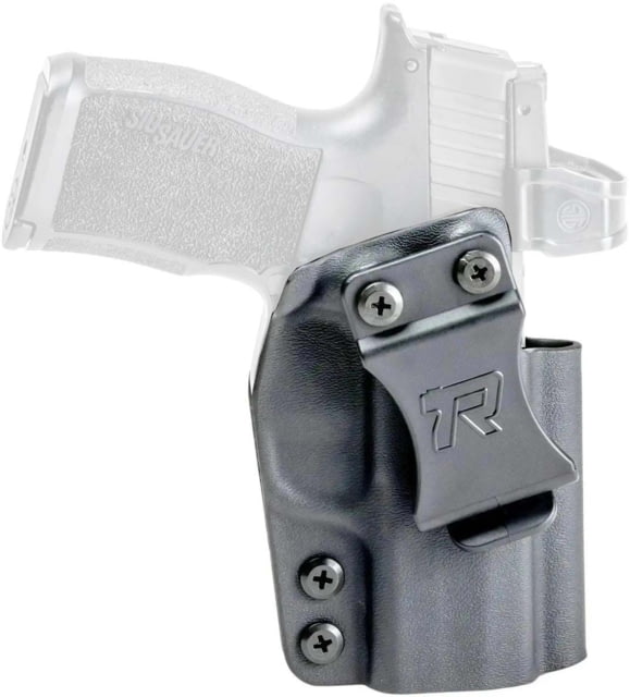 Rounded IWB Kydex Holster for IWI Jericho Enhanced Right Hand Black - Rounded