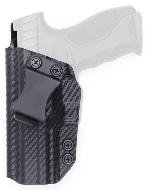 Rounded IWB KYDEX Holster Stoeger STR-9 Left Hand Carbon Fiber - Rounded