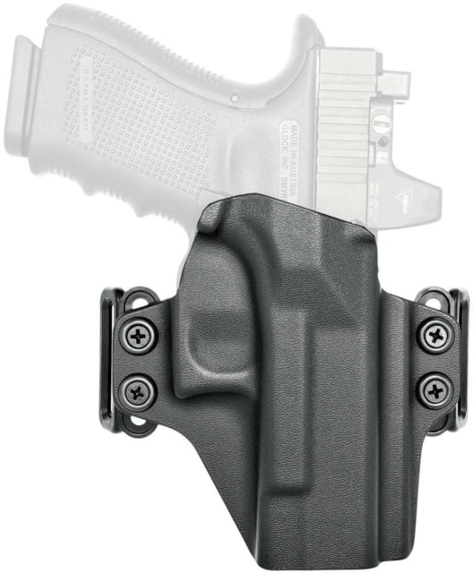 Rounded OWB Belt Loop Holster H&K VP9SK AMBI Black - Rounded