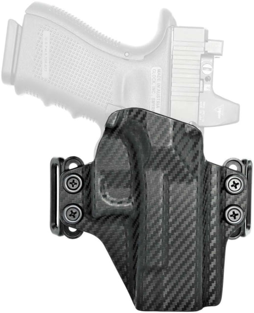Rounded OWB Belt Loop Holster H&K VP9SK AMBI Carbon Fiber - Rounded