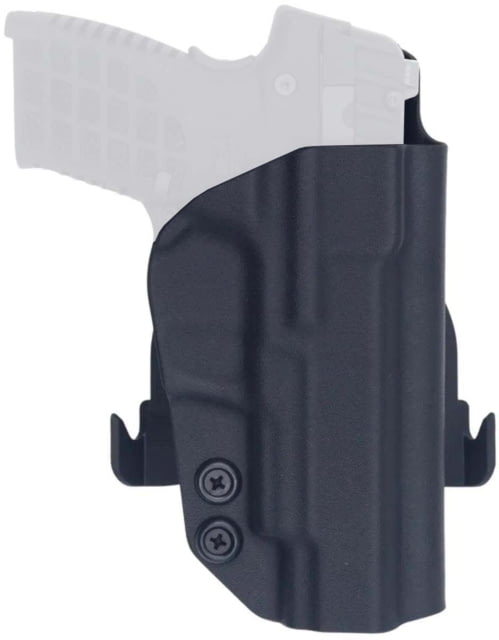 Rounded OWB Kydex Holster for Kel-Tec P15 Left Hand Black - Rounded