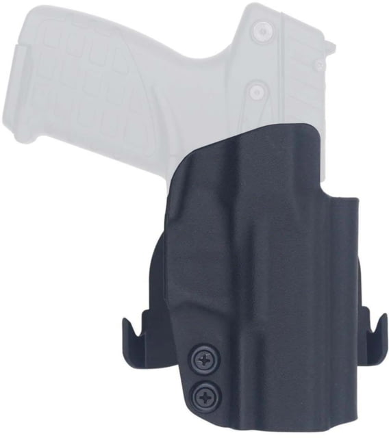 Rounded OWB Kydex Holster for Kel-Tec P17 Left Hand Black - Rounded