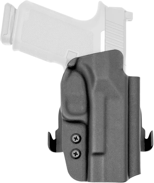 Rounded OWB Kydex Holster for Ruger RXM Right Hand Black - Rounded