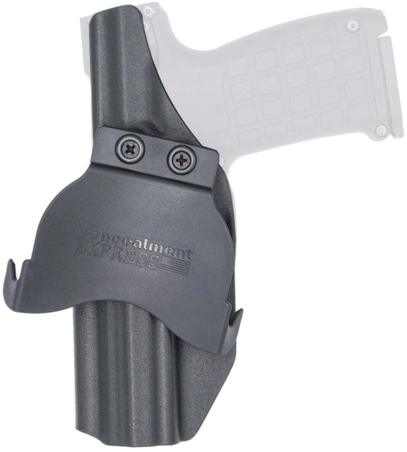 Rounded OWB Paddle Holster Kel-Tec PMR30 Right Hand Black - Rounded