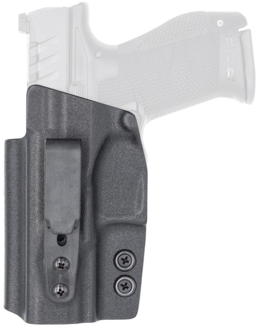 Rounded Tuckable IWB KYDEX Holster Walther PDP Compact Left Hand Black - Rounded